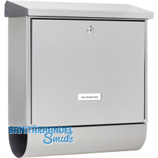 BURG Briefkasten INOXSTAR Höhe 395 mm - mit Zeitungsbox, Edelstahl rostfrei BURG Briefkasten INOXSTAR Höhe 395 mm - mit Zeitungsbox, Edelstahl rostfrei