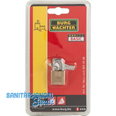 BURG-WÄCHTER Vorhangschloss 405 verschiedensperrend, Breite 20 mm SB BURG-WÄCHTER Vorhangschloss 405 verschiedensperrend, Breite 20 mm SB