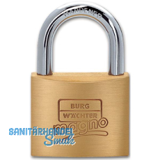 BURG-W�CHTER Vorhangschloss 400 E Magno verschiedensperrend, Breite 50 mm