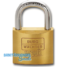 BURG-W�CHTER Vorhangschloss 116 Profi, verschiedensperrend, Breite 50 mm