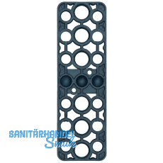 GV Unterlegplatte, 160 x 50 x 5 mm, Kunststoff blau