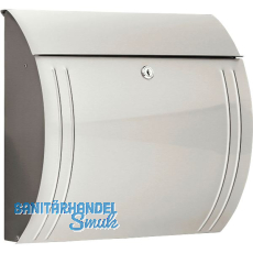 BURG Aufh�ngebriefkasten MODENA - Edelstahl rostfrei