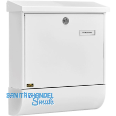 BURG Briefkasten VARIO-SET - mit Zeitungsbox, Stahl verzinkt weiß BURG Briefkasten VARIO-SET - mit Zeitungsbox, Stahl verzinkt weiß