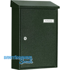 BURG Aufhängebriefkasten LETTER - Stahl verzinkt grün BURG Aufhängebriefkasten LETTER - Stahl verzinkt grün