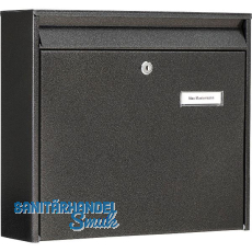 BURG Aufhängebriefkasten MAIL - Stahlblech verzinkt eisenfärbig BURG Aufhängebriefkasten MAIL - Stahlblech verzinkt eisenfärbig