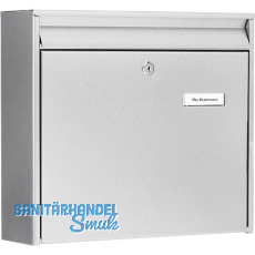 BURG Aufhängebriefkasten MAIL - Stahlblech verzinkt silberfärbig BURG Aufhängebriefkasten MAIL - Stahlblech verzinkt silberfärbig