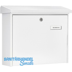 BURG Aufh�ngebriefkasten JOURNAL - Stahlblech verzinkt wei�