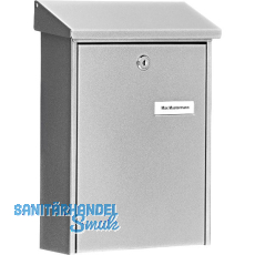 BURG Aufh�ngebriefkasten DAILY - Stahl verzinkt silberf�rbig