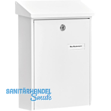 BURG Aufh�ngebriefkasten DAILY - Stahl verzinkt wei�