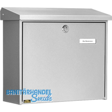 BURG Aufhängebriefkasten COMFORT - Stahl verzinkt silberfärbig BURG Aufhängebriefkasten COMFORT - Stahl verzinkt silberfärbig
