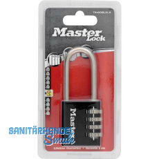 MASTER LOCK Vorhangschloss 7640 EURDBLKLH Zahlenschloss, 40 mm, SB MASTER LOCK Vorhangschloss 7640 EURDBLKLH Zahlenschloss, 40 mm, SB