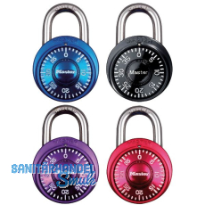 MASTER LOCK Vorhangschloss 1533 EURD Tresor Zahlenschloss, 40 mm, bunt, SB MASTER LOCK Vorhangschloss 1533 EURD Tresor Zahlenschloss, 40 mm, bunt, SB