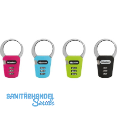 MASTER LOCK Karabinerschloss Ring 84 mm mit Zahlenkombination SB MASTER LOCK Karabinerschloss Ring 84 mm mit Zahlenkombination SB
