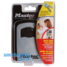 MASTER LOCK Schlüsselsafe Aluminium witterungsfest MASTER LOCK Schlüsselsafe Aluminium witterungsfest