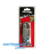 MASTER LOCK Zahlenschloss mit Anlegarbe 40 mm, Aluminium SB MASTER LOCK Zahlenschloss mit Anlegarbe 40 mm, Aluminium SB