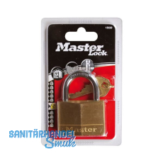 MASTER LOCK Vorhangschloss 150 EURD Messing, Breite 50 mm, verschsp. SB MASTER LOCK Vorhangschloss 150 EURD Messing, Breite 50 mm, verschsp. SB