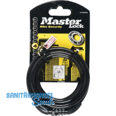 MASTER LOCK Spiral-Kabelschloss 8143 EURDPRO mit Zahlenkombination 1200 mm SB MASTER LOCK Spiral-Kabelschloss 8143 EURDPRO mit Zahlenkombination 1200 mm SB