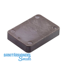 ROTO Unterlegplatte 53 x 66 x 10 aus Kunststoff braun