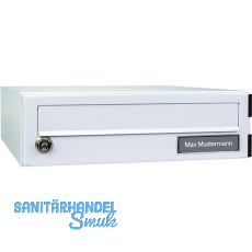 BURG Hausbrieffach eBoxx A 625, Breite 380, Höhe 115 mm, weiß BURG Hausbrieffach eBoxx A 625, Breite 380, Höhe 115 mm, weiß