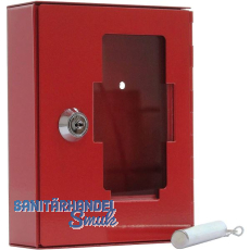 ROTTNER Notschl�sselkasten NSK1,verschiedensperrend, mit Kl�ppel, rot lackiert