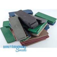 GV Beutel Unterlegplatte 180x60mm, 75 Stk. sortiert