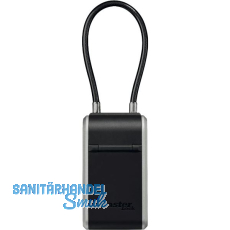MASTER LOCK Schlüsselsafe 5482 EURD mit flexiblem Kabelbügel, schwarz/grau MASTER LOCK Schlüsselsafe 5482 EURD mit flexiblem Kabelbügel, schwarz/grau