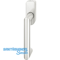 FSB Fenstergriff 34 1016 abschlie�bar ovale Rosette, Aluminium silber eloxiert