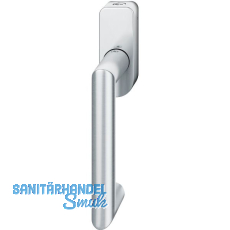 FSB Fenstergriff 34 1016 abschlie�bar ovale Rosette, Edelstahl matt