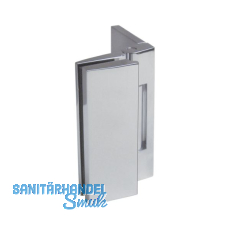 Duscht�rband Bella, 90� Glas-Wand, m. Langloch, nach innen, verchromt poliert
