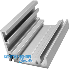 Basisprofil 41AL-Frame-D Edelstahl-Effekt Basisprofil 41AL-Frame-D Edelstahl-Effekt