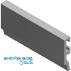 Clipprofil AL-Clip-D schwarz matt eloxiert Clipprofil AL-Clip-D schwarz matt eloxiert