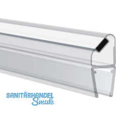 REHAU Magnetprofil 90° für 6 - 8 mm, 2500 mm, Kunststoff transparent REHAU Magnetprofil 90° für 6 - 8 mm, 2500 mm, Kunststoff transparent