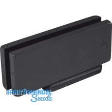 DORMA-Glas Beschlagsset Universal Motion NG33 mit Feststellung, Alu schwarz DORMA-Glas Beschlagsset Universal Motion NG33 mit Feststellung, Alu schwarz