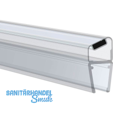 REHAU Magnetprofil 135° für 6 - 8 mm, 2500 mm, Kunststoff transparent REHAU Magnetprofil 135° für 6 - 8 mm, 2500 mm, Kunststoff transparent