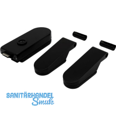 Beschlagsgarnitur Studio Rondo unversperrbar, Alu schwarz matt RAL 9005 (10.101) Beschlagsgarnitur Studio Rondo unversperrbar, Alu schwarz matt RAL 9005 (10.101)