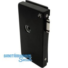 Schloss JUNIOR OFFICE CLASSIC unversperrt, links,schwarz matt RAL9005 (11.284)