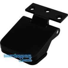 DORMA-Glas T�rband m.Rahmenteil Junior Office 11.239,Glas 8-10mm,schwarz matt