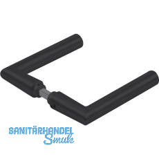 DORMA-Glas Drückerpaar 52.330, L-Form, 8 mm, schwarz matt RAL 9005 DORMA-Glas Drückerpaar 52.330, L-Form, 8 mm, schwarz matt RAL 9005