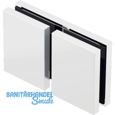 DORMA-Glas L�ngsverbinder 180� Glas-Glas MORANO S1,S1XL/TANORA S1,S2, verchromt