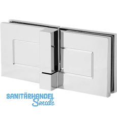 DORMA-Glas Duschtürband TANORA S2 180° Glas-Glas, links, Messing glanzverchromt DORMA-Glas Duschtürband TANORA S2 180° Glas-Glas, links, Messing glanzverchromt