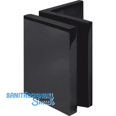 DORMA-Glas Winkelverbinder 90° Glas-Wand MORANO S1,S1XL/TANORA S1,S2, schwarz DORMA-Glas Winkelverbinder 90° Glas-Wand MORANO S1,S1XL/TANORA S1,S2, schwarz