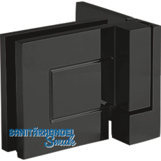 DORMA-Glas Duschtürband TANORA S2 90° Glas-Wand, rechts, Messing schwarz matt DORMA-Glas Duschtürband TANORA S2 90° Glas-Wand, rechts, Messing schwarz matt