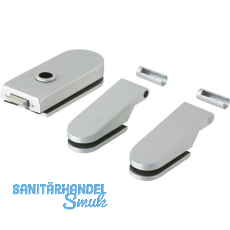 Beschlagsgarnitur Studio Rondo unversperrbar, silber eloxiert (10.101)