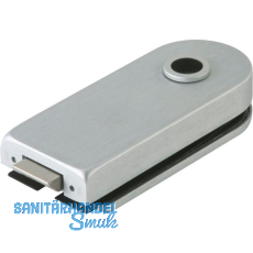 Schloss Studio Rondo unversperrbar, Glas 8 mm, silber eloxiert (10.200) Schloss Studio Rondo unversperrbar, Glas 8 mm, silber eloxiert (10.200)