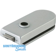 Schloss Studio Rondo unversperrbar, Glas 8 mm, silber eloxiert (10.201)