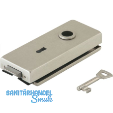 Schloss Studio Classic BB m. 2 Schlüsseln, Glas 8 mm, Edelstahl-Effekt (10.004) Schloss Studio Classic BB m. 2 Schlüsseln, Glas 8 mm, Edelstahl-Effekt (10.004)