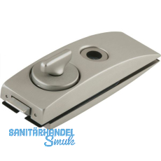 Schloss Studio Arcos WC m. Riegelolive, Glas 8 mm, Edelstahl-Effekt (24.206) Schloss Studio Arcos WC m. Riegelolive, Glas 8 mm, Edelstahl-Effekt (24.206)