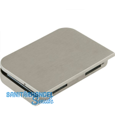 Gegenkasten Junior Office 11.207, rechts, Aluminium Edelstahl-Effekt Gegenkasten Junior Office 11.207, rechts, Aluminium Edelstahl-Effekt