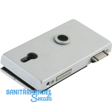 Schloss JUNIOR OFFICE CLASSIC PZ mit Wechsel, links,silber eloxiert(11.280)