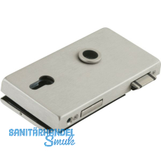 Schloss JUNIOR OFFICE CLASSIC PZ mit Wechsel, links,Edelstahl Effekt(11.280)